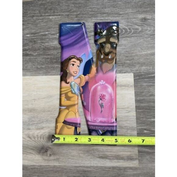 Disney Beauty and the Beast Metal Letter N Open Road Girls Room Wall Decor - Picture 4 of 4